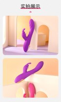 RABBIT DUAL VIBRATOR PURPLE