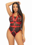 Studded O-Ring Harness Teddy