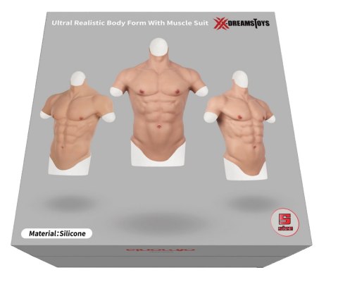 XX-DREAMSTOYS ULTRA REALISTIC MUSCLE SUIT MEN SIZE S XX-DREAMSTOYS ULTRA REALISTIC MUSCLE SUIT MEN SIZE S