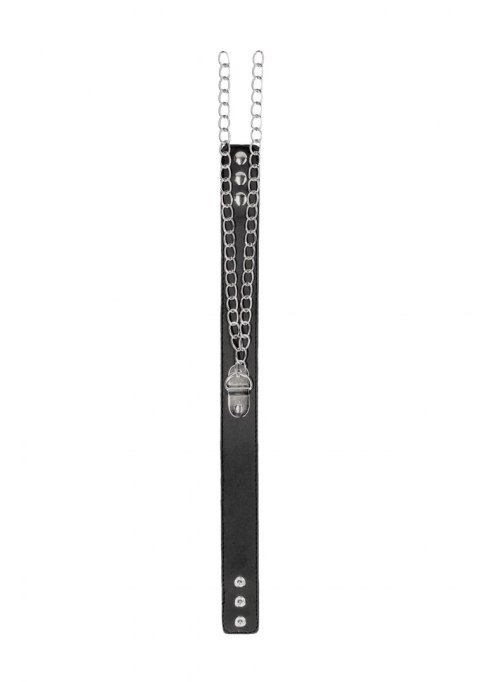 BONDED LEATHER COLLAR WITH HAND CUFFS BONDED LEATHER COLLAR WITH HAND CUFFS