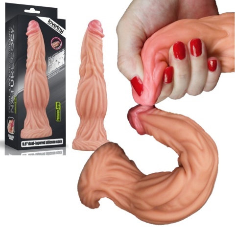 DILDO PENIS MOCNA PRZYSSAWKA GRUBY DUŻY ŻYŁY XXL