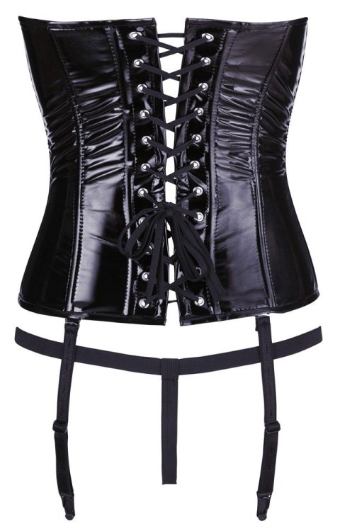 Gorset winylowy Dora XXL Black Level