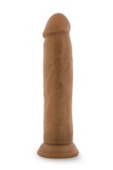 DR. SKIN SILICONE DR. HENRY 9 INCH DILDO WITH SUCTION CUP MOCHA