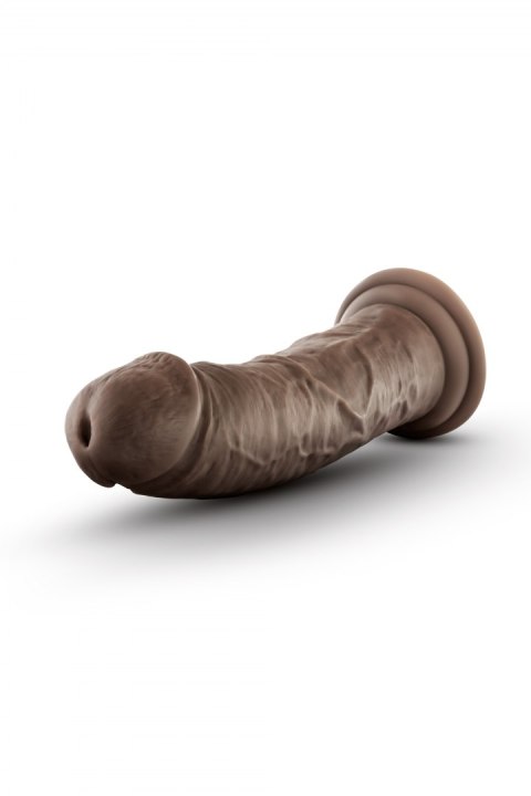 DR. SKIN SILICONE DR. SHEPHERD 8 INCH DILDO WITH SUCTION CUP CHOCOLATE