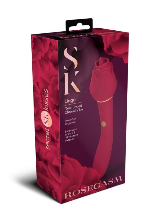 SECRET KISSES ROSEGASM LINGO DUAL VIBE SECRET KISSES ROSEGASM LINGO DUAL VIBE