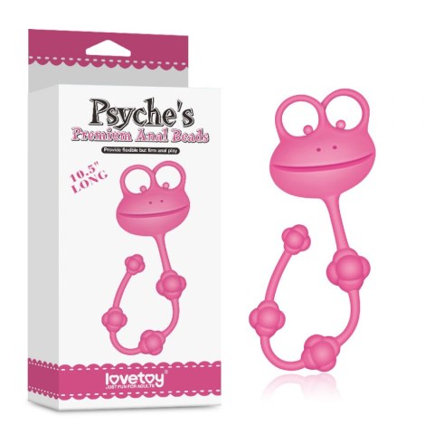 10" SILICONE FROG ANAL BEADS