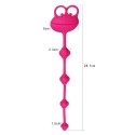 10" SILICONE FROG ANAL BEADS