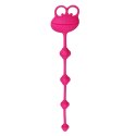 10" SILICONE FROG ANAL BEADS