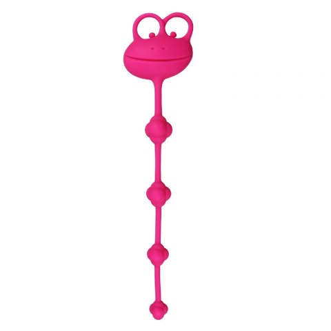 10" SILICONE FROG ANAL BEADS 10" SILICONE FROG ANAL BEADS