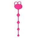 10" SILICONE FROG ANAL BEADS