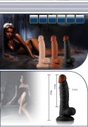 7.5" Real Extreme Dildo Flesh