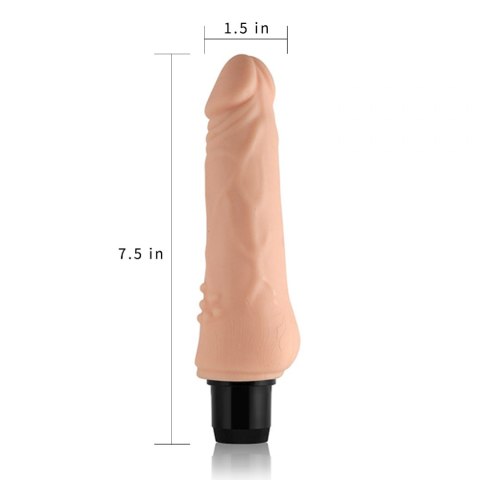 7.5'' Xtreme Feel Cyberskin Vibrator 7.5'' Xtreme Feel Cyberskin Vibrator