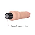 7.8" REAL SOFTEE VIBRATING DILDO