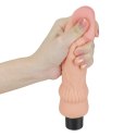 7.8" REAL SOFTEE VIBRATING DILDO