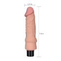 7.8" REAL SOFTEE VIBRATING DILDO