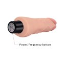 7" REAL SOFTEE VIBRATING DILDO