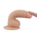7" REAL EXTREME DILDO FLESH