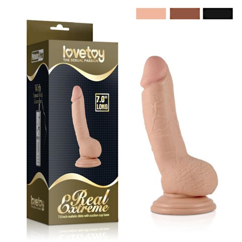 7" REAL EXTREME DILDO FLESH 7" REAL EXTREME DILDO FLESH