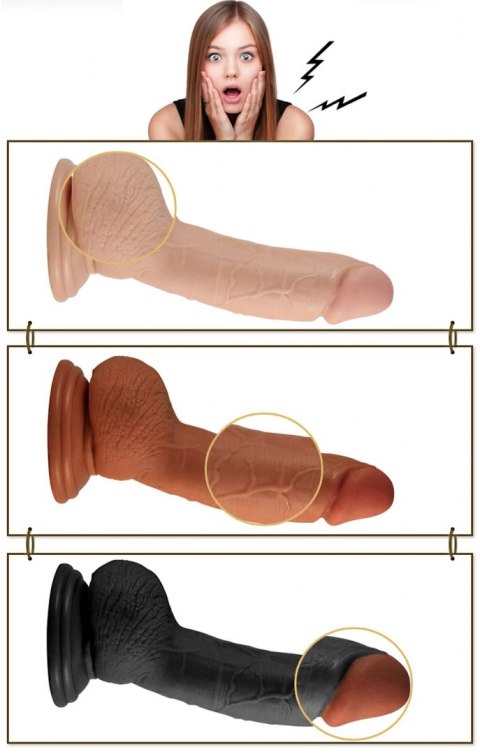 7" REAL EXTREME DILDO FLESH 7" REAL EXTREME DILDO FLESH