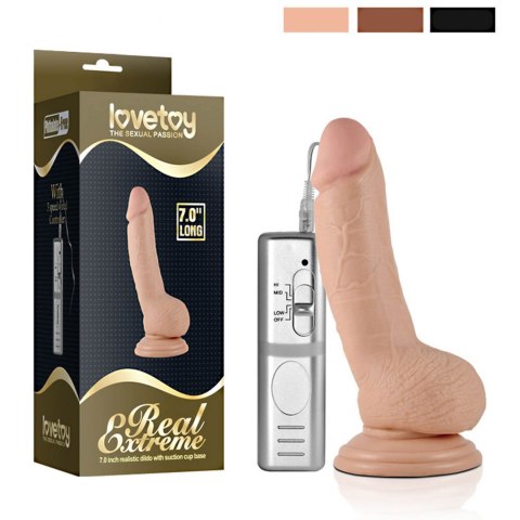 7" REAL EXTREME VIBRATING DILDO 7" REAL EXTREME VIBRATING DILDO