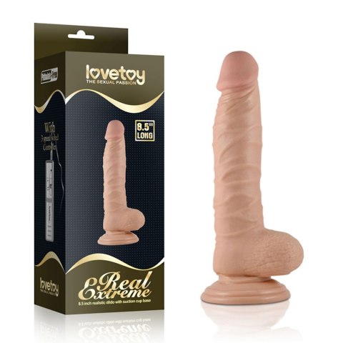 8.5" Real Extreme Dildo Flesh 8.5" Real Extreme Dildo Flesh