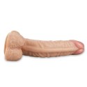 8.5" Real Extreme Dildo Flesh