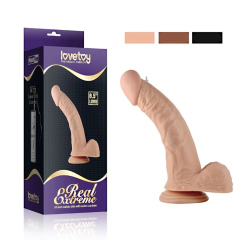 8.5" Real Extreme Dildo Flesh 8.5" Real Extreme Dildo Flesh