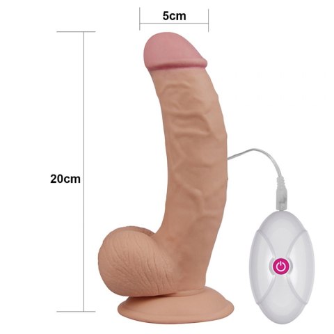 8.5" THE ULTRA SOFT DUDE VIBRATING 8.5" THE ULTRA SOFT DUDE VIBRATING