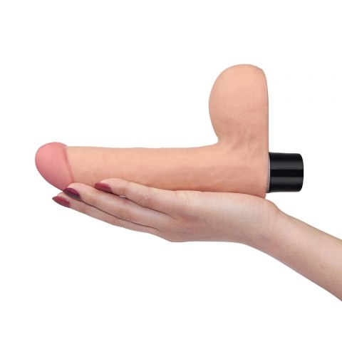 8" REAL SOFTEE VIBRATING DILDO 8" REAL SOFTEE VIBRATING DILDO