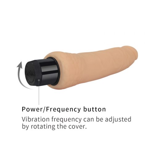 8'' Xtreme Feel Cyberskin Vibrator 8'' Xtreme Feel Cyberskin Vibrator