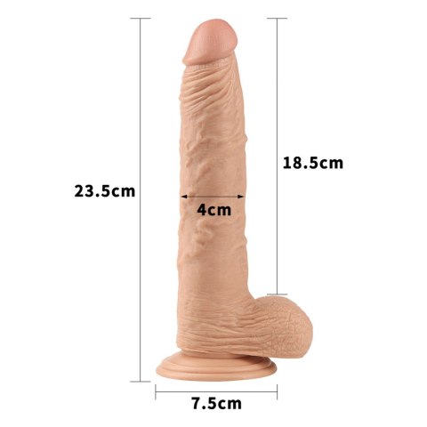9.5'' Real Extreme Dildo Flesh 9.5'' Real Extreme Dildo Flesh