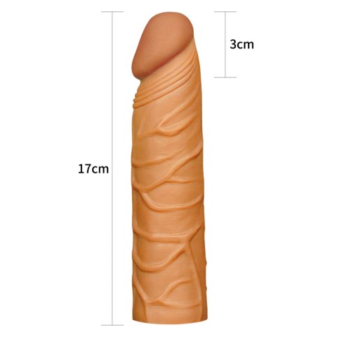 Add 1" Pleasure X Tender Penis Sleeve Brown Add 1" Pleasure X Tender Penis Sleeve Brown