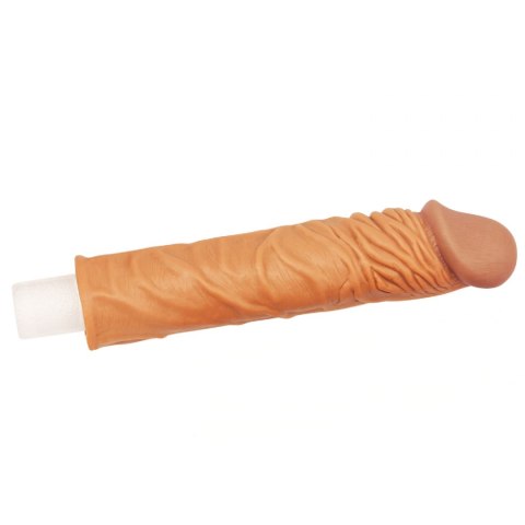 Add 2" Pleasure X Tender Penis Sleeve Brown Add 2" Pleasure X Tender Penis Sleeve Brown