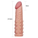 ADD 2" PLEASURE X TENDER PENIS SLEEVE FLESH