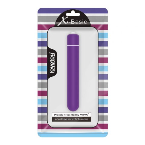 X-BASIC BULLET 10 SPEEDS PURPLE X-BASIC BULLET 10 SPEEDS PURPLE