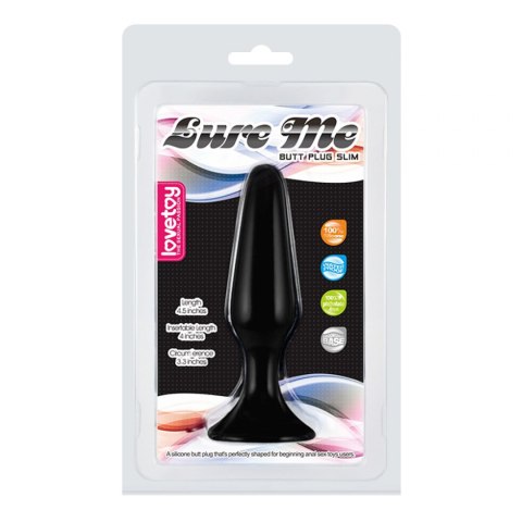 LURE ME SILICONE ANAL PLUG S LURE ME SILICONE ANAL PLUG S