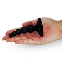 LURE ME BEADED ANAL PLUG BLACK