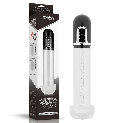 MAXIMIZER WORX VX5 RECHARGEABLE PUMP MOUTH MAXIMIZER WORX VX5 RECHARGEABLE PUMP MOUTH