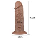 10.5'' REALISTIC CHUBBY DILDO