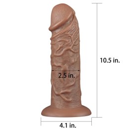 10.5'' REALISTIC CHUBBY DILDO