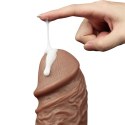 10.5'' REALISTIC CHUBBY VIBRATING DILDO