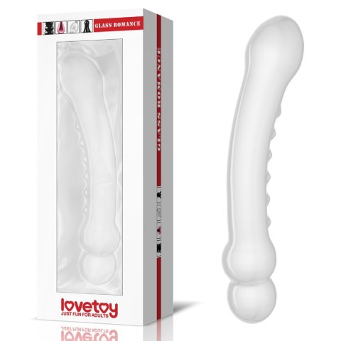 7.3" GLASS ROMANCE CLEAR 7.3" GLASS ROMANCE CLEAR