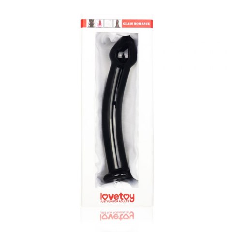7.5" GLASS ROMANCE BLACK 7.5" GLASS ROMANCE BLACK