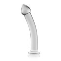 7.5" GLASS ROMANCE CLEAR