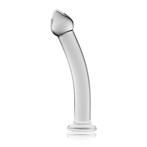 7.5" GLASS ROMANCE CLEAR 7.5" GLASS ROMANCE CLEAR