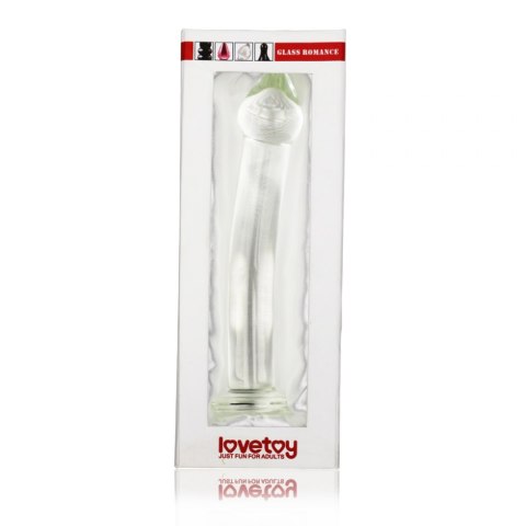 7.5" GLASS ROMANCE CLEAR 7.5" GLASS ROMANCE CLEAR