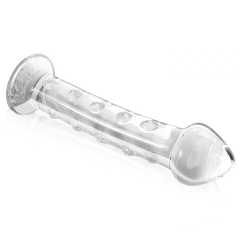 7.5" GLASS ROMANCE CLEAR 7.5" GLASS ROMANCE CLEAR