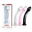 7.5" GLASS ROMANCE PINK