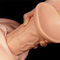 9.5'' REALISTIC CURVED DILDO