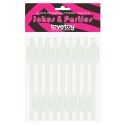 Glow in the Dark Pussy Straws - Pack of 9